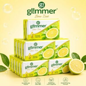 Glimmer Lime Zest Soap - 100g (5 Pieces Multipack)