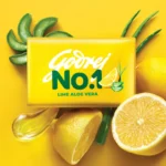Godrej No. 1 Lime Aloe Vera Soap - 125g (4 Pack, 3+1 Free Offer)