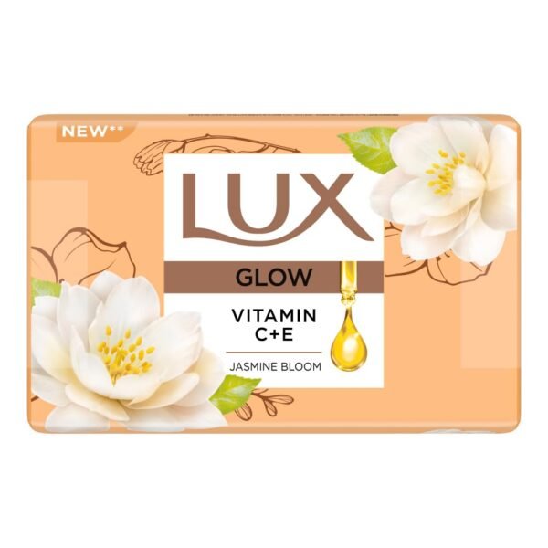 Lux Glow Vitamin C+E Jasmine Bloom Soap - 5 pack 100g