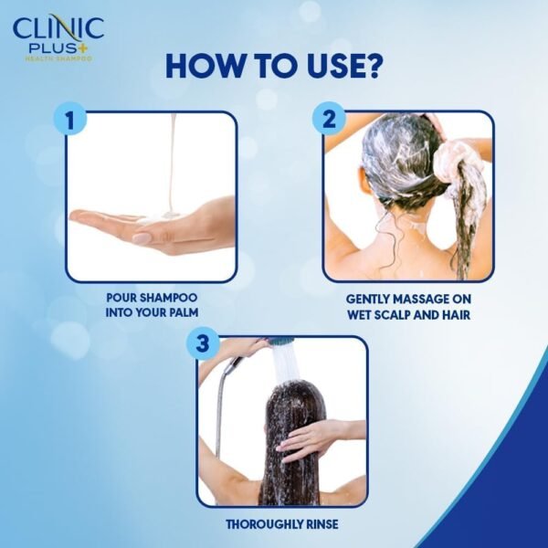 Clinic Plus Strong & Long Health Shampoo - 175 ml Bottle