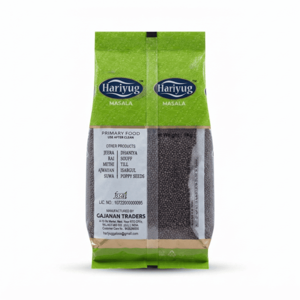 Hariyug Mustard Seeds (Rai) - Machine Clean - 1kg