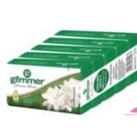 Glimmer Jasmine Bloom Soap - 500g (Pack of 5, 100g Each - Super Saver Pack)