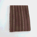 Women's Striped Brown Cotton Palazzos - Size XL