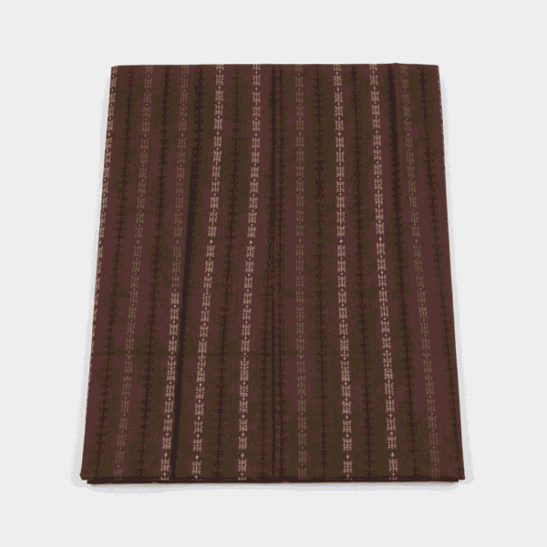 Women's Brown & Beige Striped Printed Cotton Palazzos - Size XL