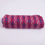 Women's Magenta & Blue Ethnic Printed Ribbed Palazzos - Size L