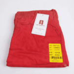 Women's Solid Red Liva Rayon Fancy Pocket Palazzos - Size XXL (Jumbo)