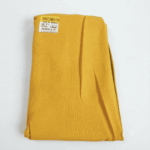 Women's Mustard Yellow Cotton Lycra Ankle-Length Comfort Leggings - Free Size