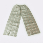 Women's Grey & Pink Printed Cotton Palazzos - Size XL