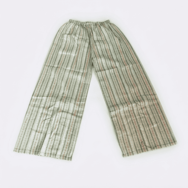 Women's Grey & Pink Printed Cotton Palazzos - Size XL