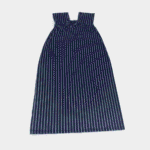 Women's Navy Blue Chain-Print Maxi Nighty - Size XXL