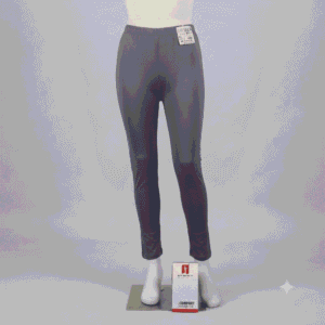 Women's Grey Cotton Lycra Ankle-Length Comfort Leggings - Free Size