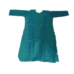 Women's Teal Blue Embroidered Cotton Kurti - Size XL