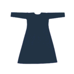 Women's Royal Blue Embroidered Cotton Kurti - Size L