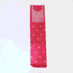 Women's Ranee Pink Floral Embroidered Cotton Kurti - Size XL